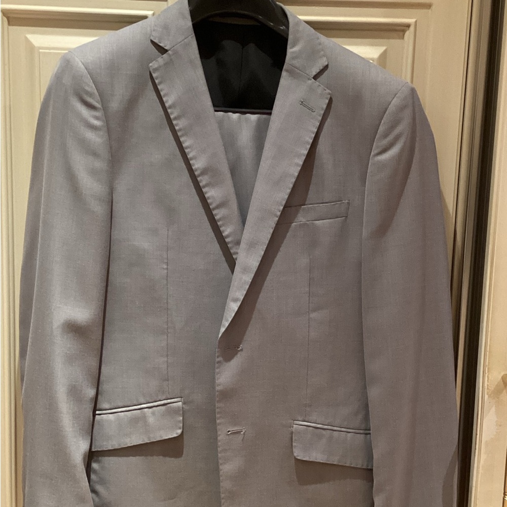 Men's Gray slim fit suit